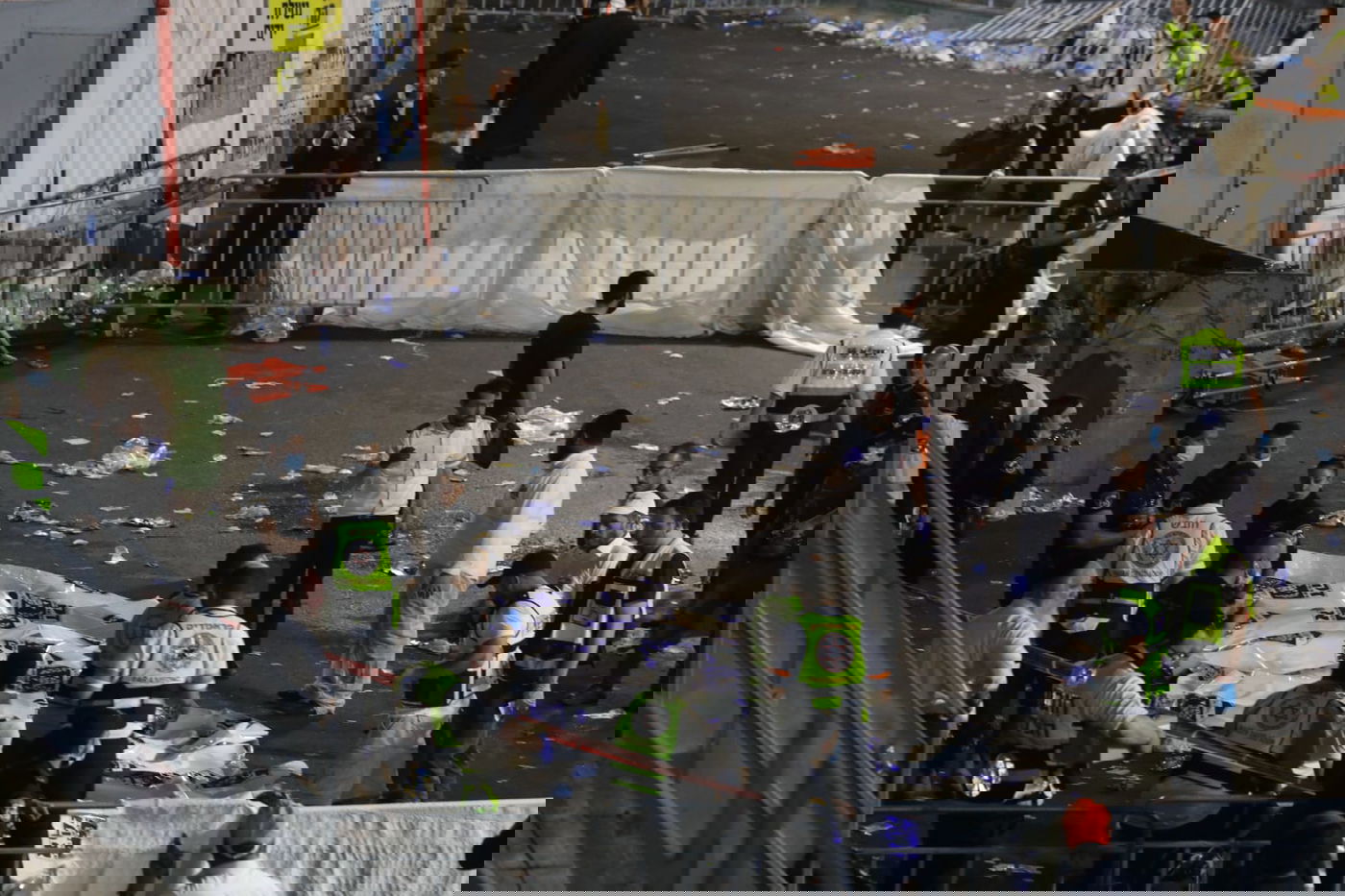 תיעוד מהשטח: כך נראה ההר במהלך האסון