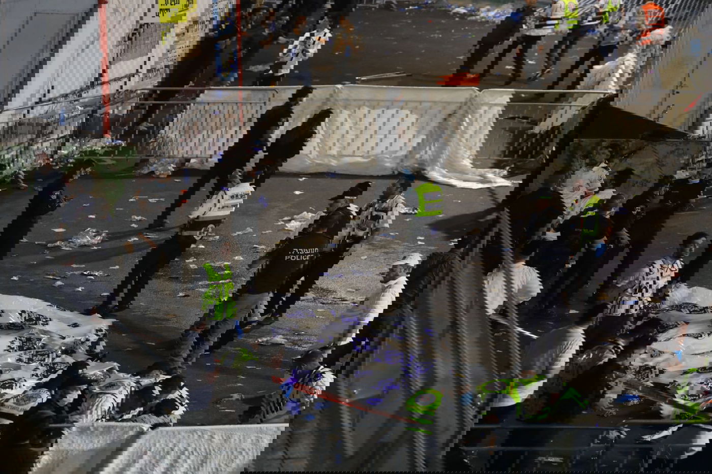 תיעוד מהשטח: כך נראה ההר במהלך האסון