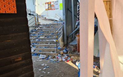 הבוקר שאחרי: צפו בזירת האסון המדממת