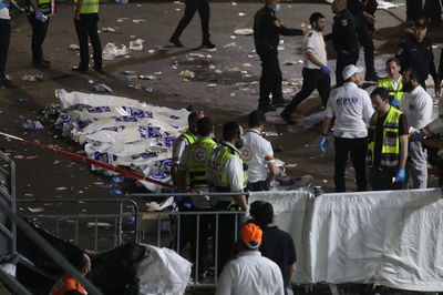 אסון מחריד בהילולא במירון: כ-44 הרוגים ועשרות פצועים