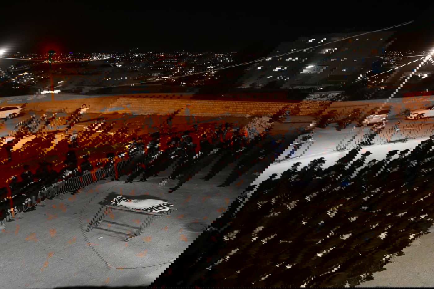 הלווית החתן הבודד מארה"ב שנהרג במירון