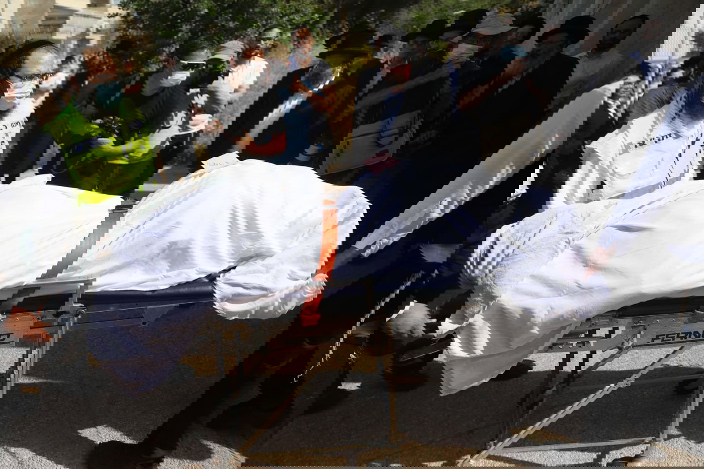 מזעזע: הילד ב'קדיש' על אביו שנהרג • צפו