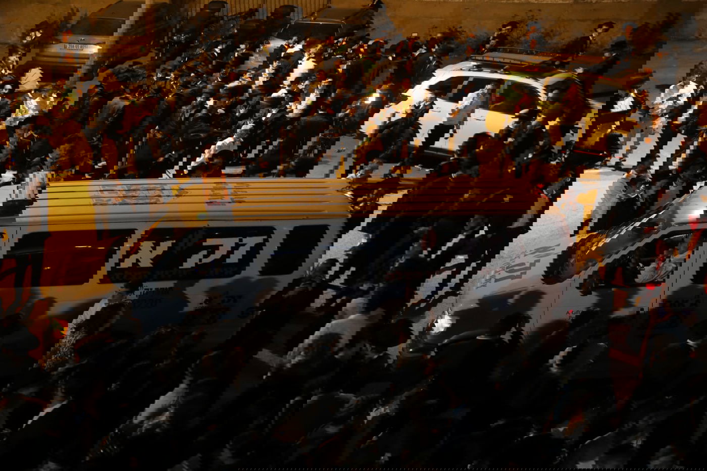 מסע הלווית המחנך הרב אלעזר גפנר זצ"ל