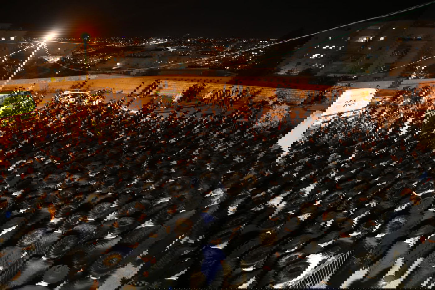 מסע הלווית המחנך הרב אלעזר גפנר זצ"ל