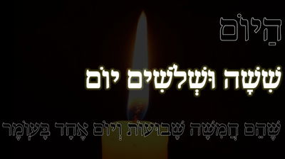 הַיוֹם שִׁשָׁה וּשְׁלֹשִׁים יוֹם: לייזר ברוק מרגש לזכר הנספים