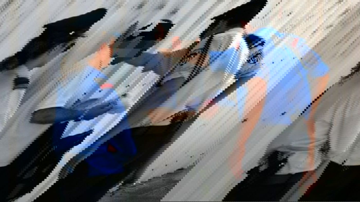 בעל חזות דתית נעצר לשווא ליד המצעד, ארכיון