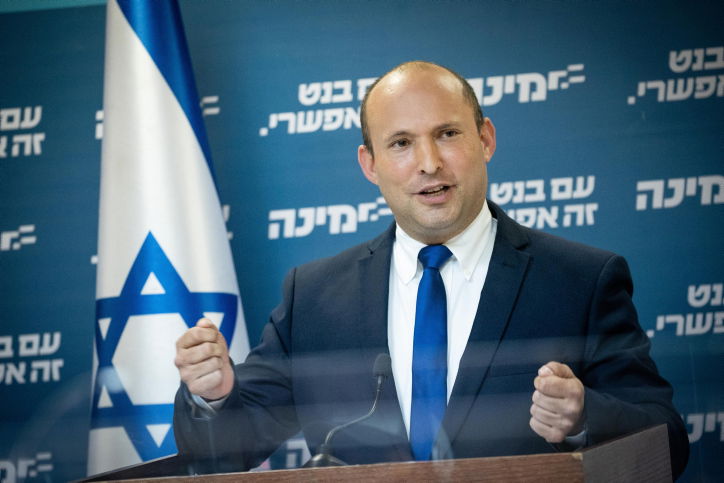 יו"ר ימינה, נפתלי בנט. תלוי ברה"מ נתניהו