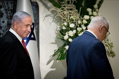 נתניהו וריבלין. ארכיון