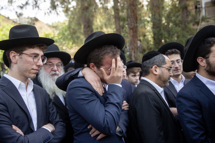 אילוסטרציה. מהלוויתו של הבחור אברהם אמבון ז"ל בירושלים