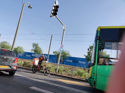 הולך רגל חרדי נפגע באורח קשה מאוטובוס