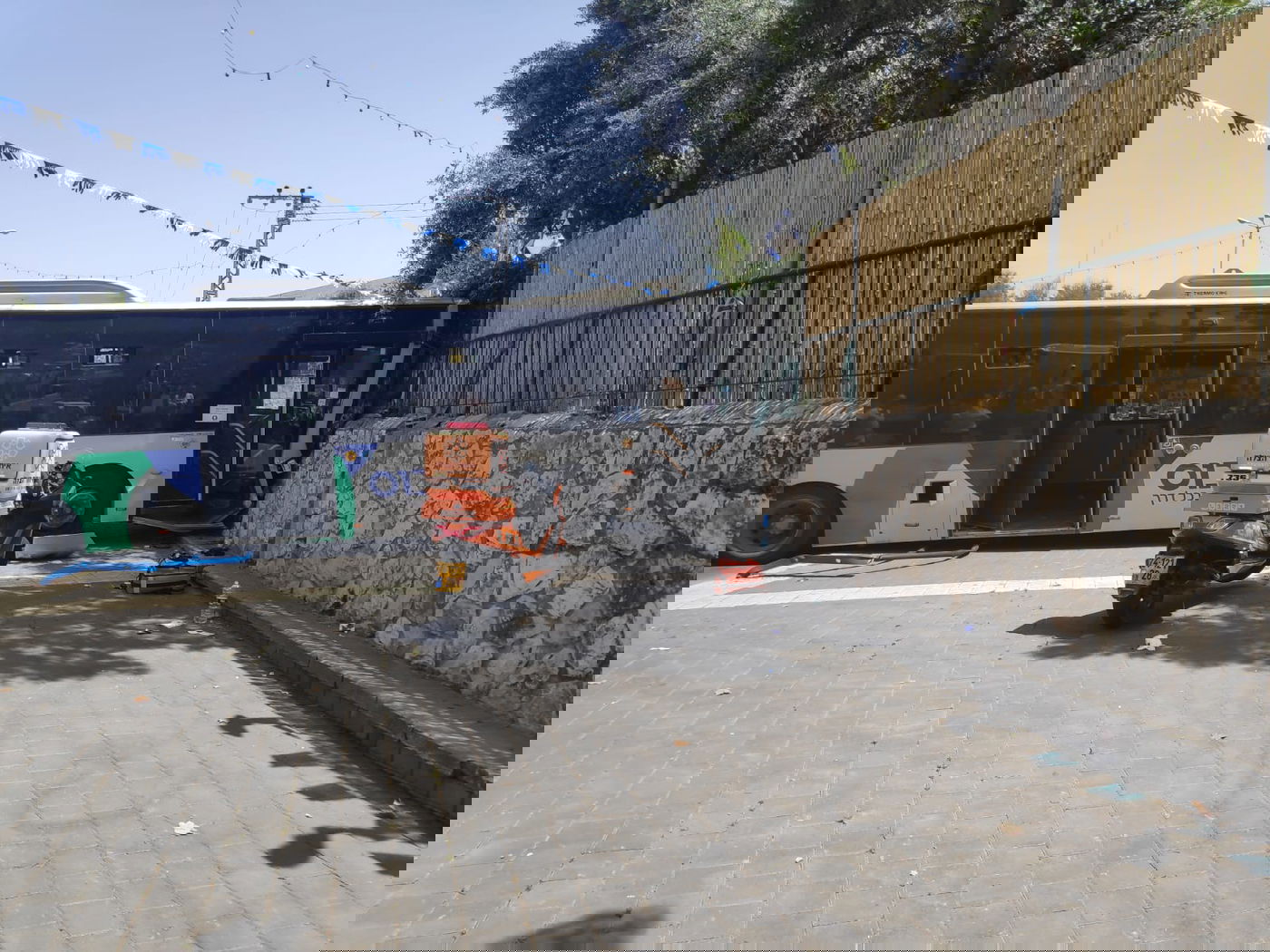 זירת התאונה בבית שמש