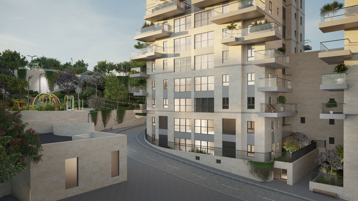 הדמיות שכונת שכטר ברמות