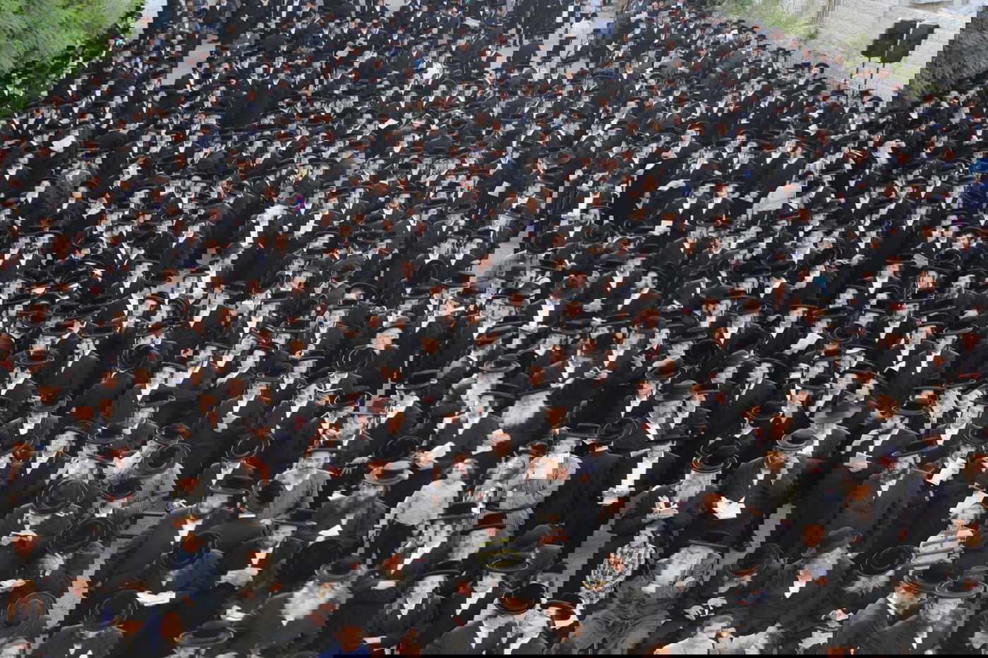 אלפים בעצרת 'העדה החרדית' בעקבות אסון מירון