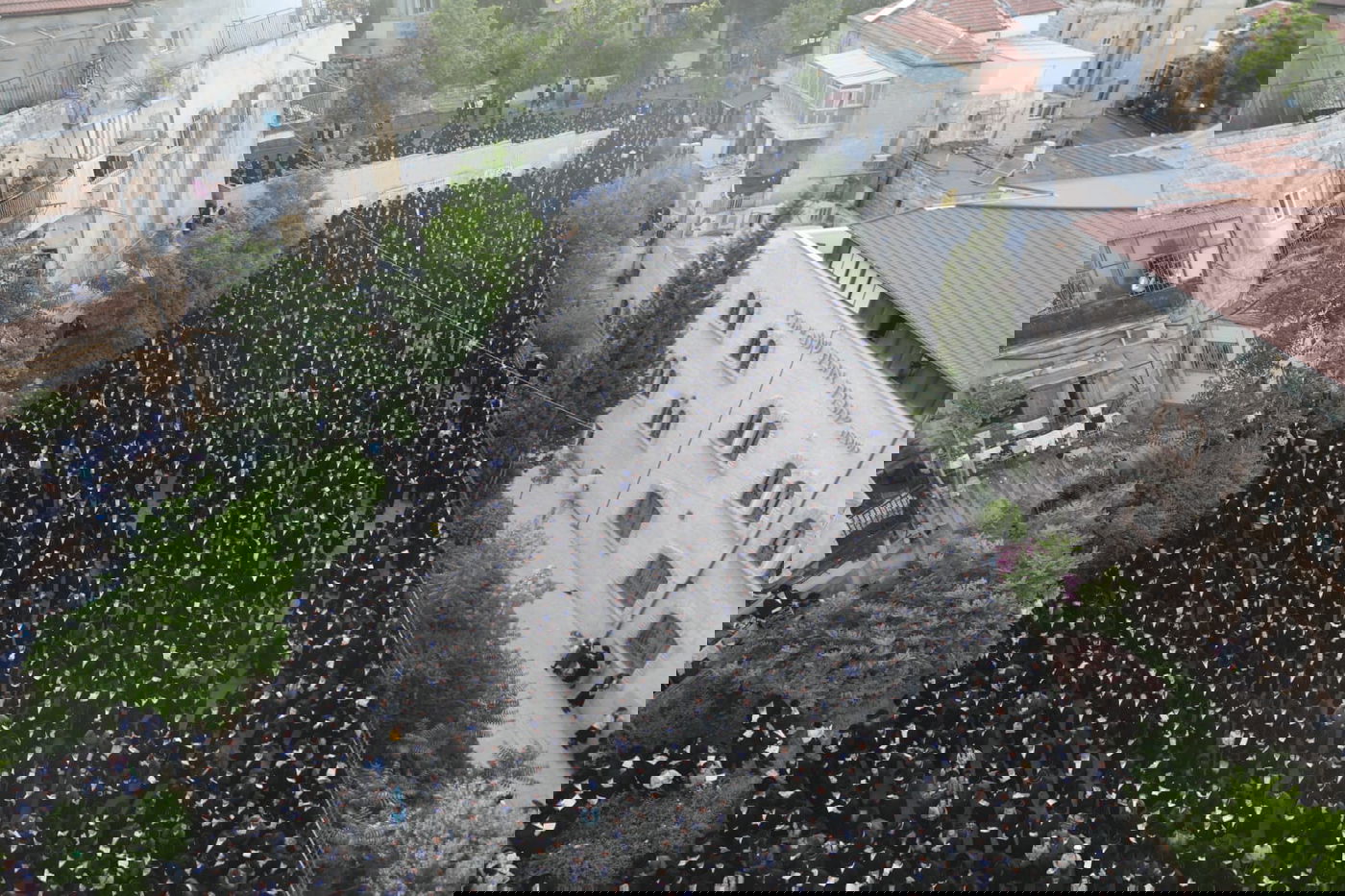 אלפים בעצרת 'העדה החרדית' בעקבות אסון מירון