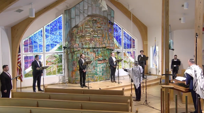 נתנאל הרשטיק והמקהלה שרים: 'לקל ברוך'