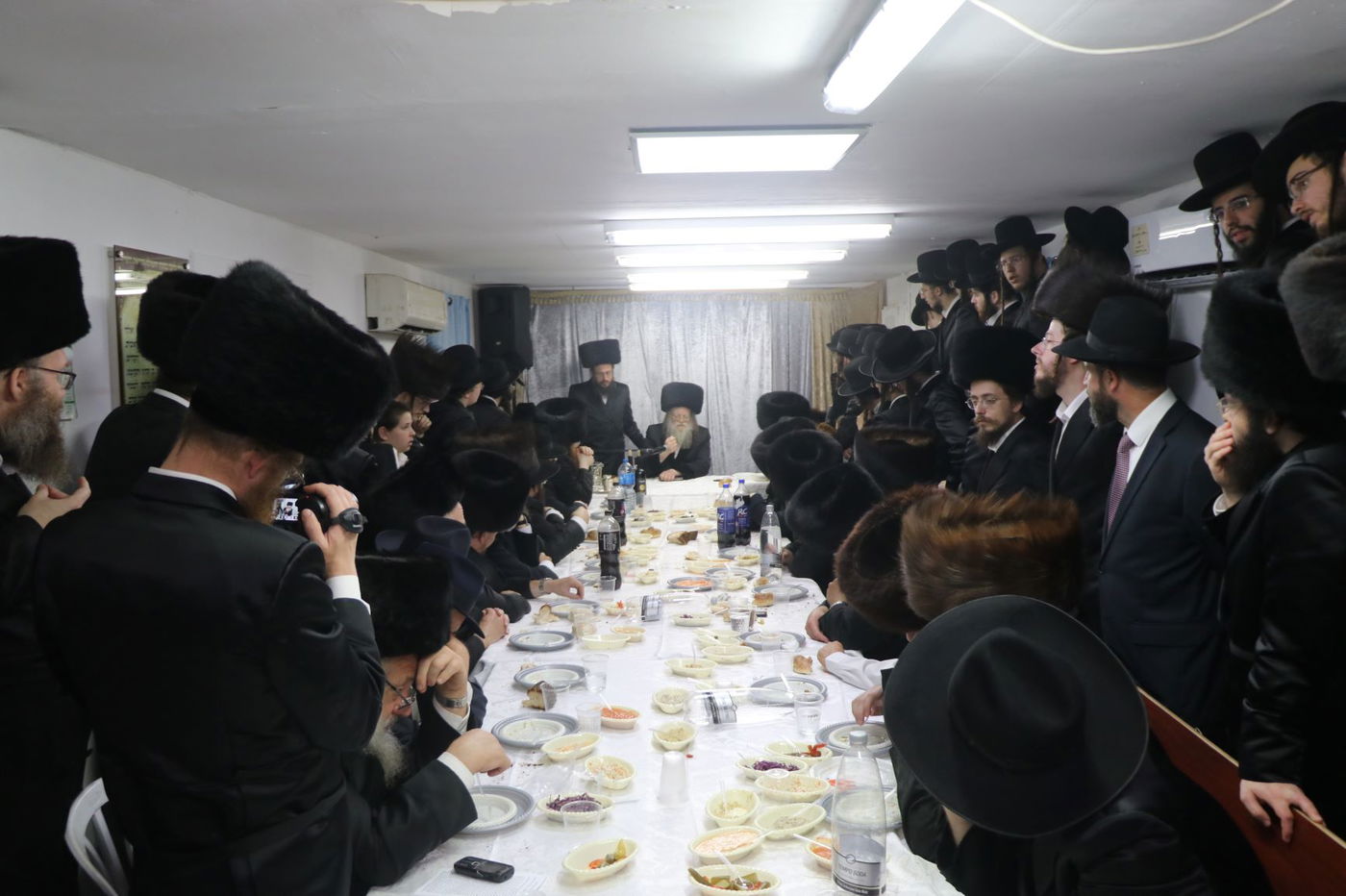 במודז'יץ חנכו את בית המדרש בפתח תקווה