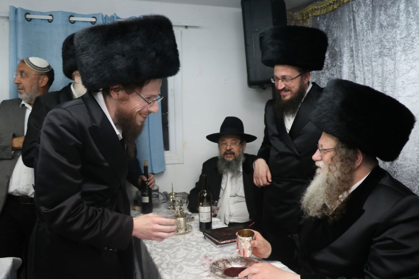 במודז'יץ חנכו את בית המדרש בפתח תקווה