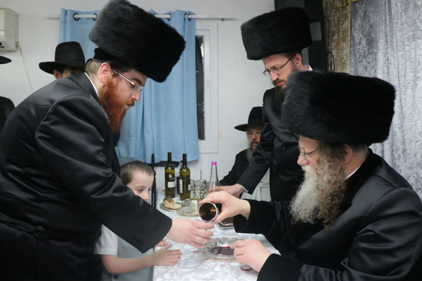 במודז'יץ חנכו את בית המדרש בפתח תקווה