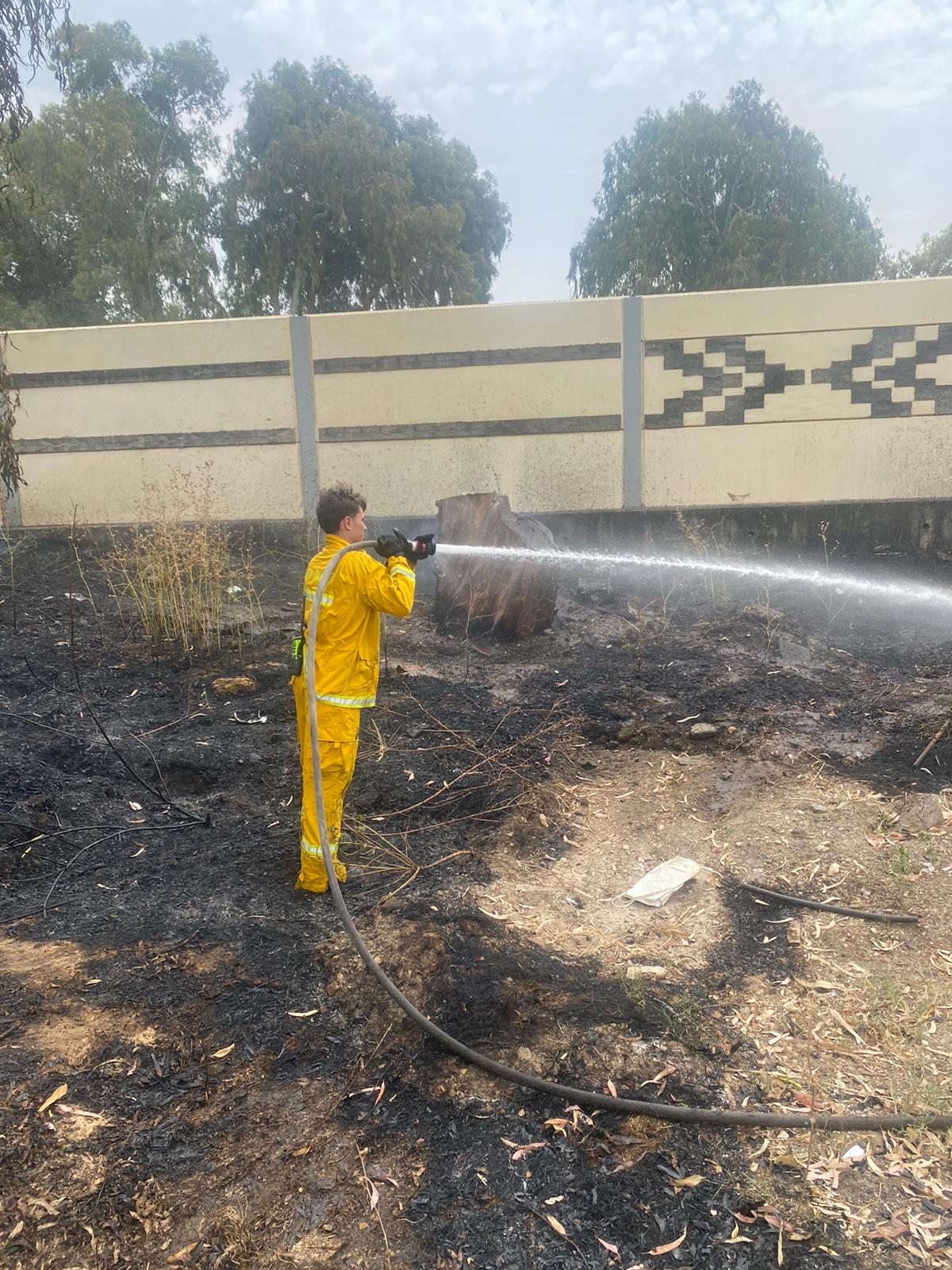 תקלה בבלמי רכבת גרמה לדליקות ענק בצפון • צפו