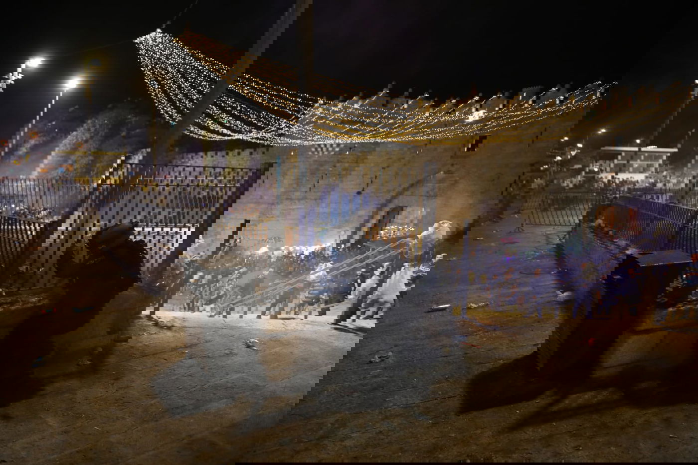 מהומות בהר הבית; רקטה שוגרה מעזה; צה"ל תקף עמדה