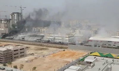 תקלה בבלמי רכבת גרמה לדליקות ענק בצפון • צפו