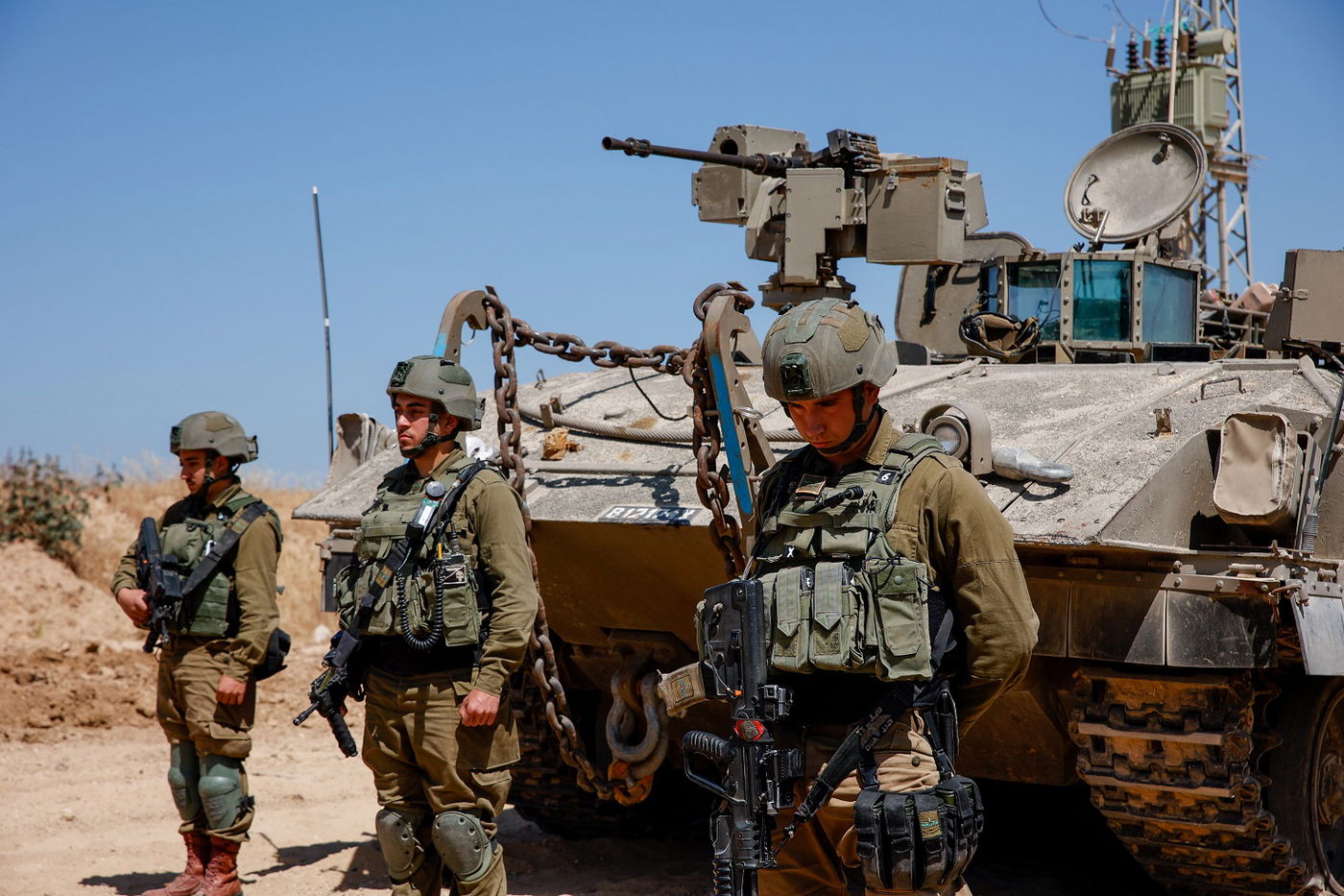 צה"ל בגבול עזה. ארכיון