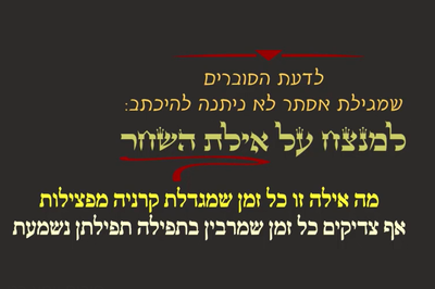 מסכת יומא, דף כ"ט • סיכום והמחשה של הדף היומי