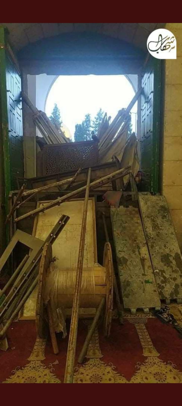 ההיערכות הערבית לעימותים בהר הבית