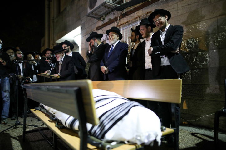 הלווית אחד הקורבנות