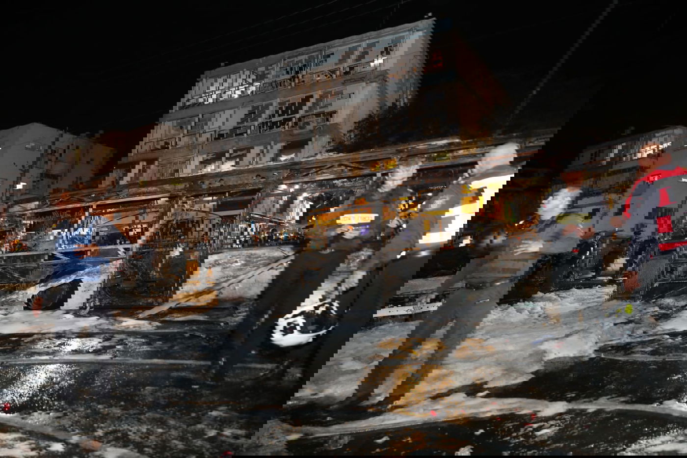 המטח על ערי גוש דן: הרוגה ופצועים רבים