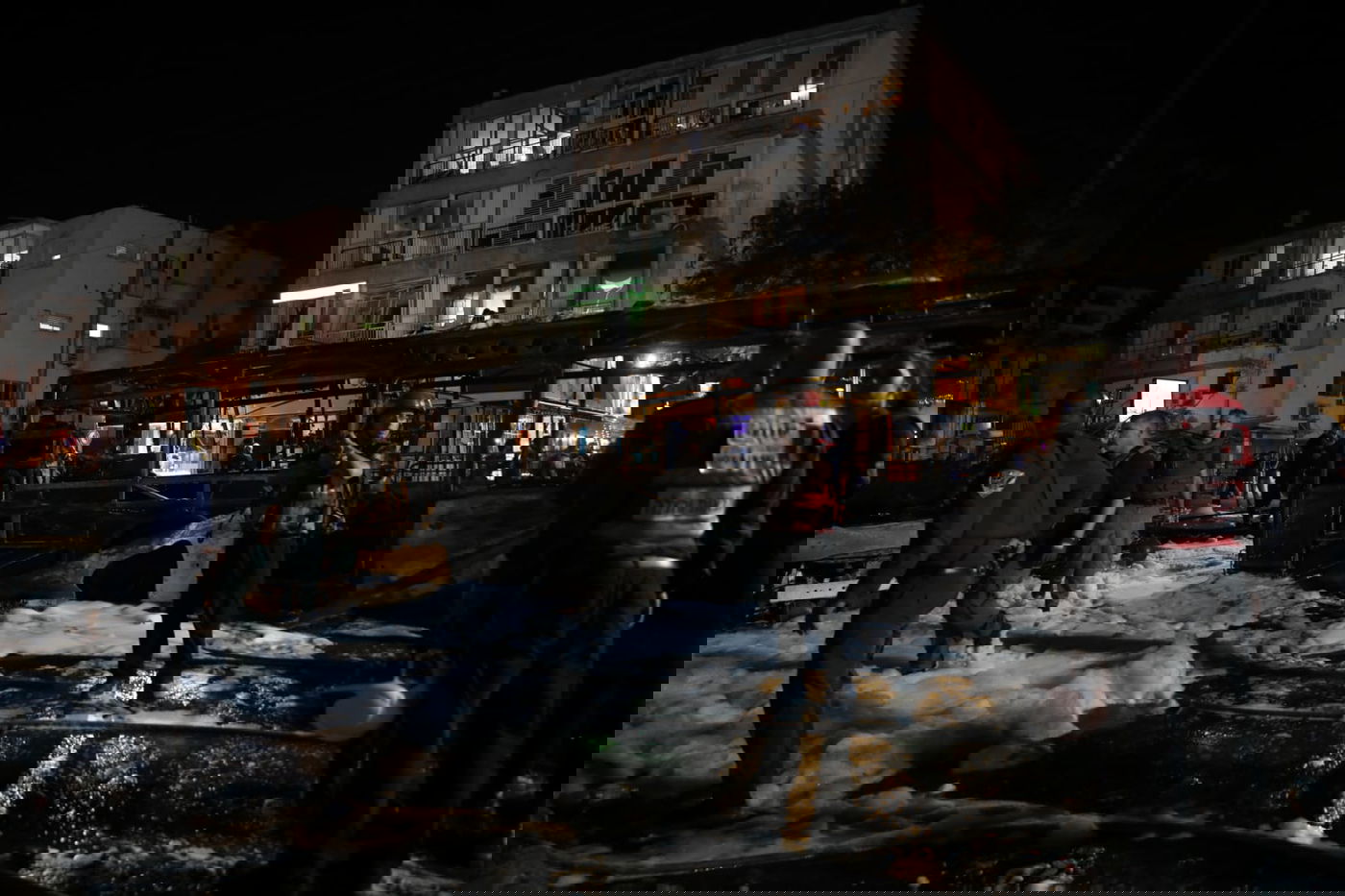 המטח על ערי גוש דן: הרוגה ופצועים רבים