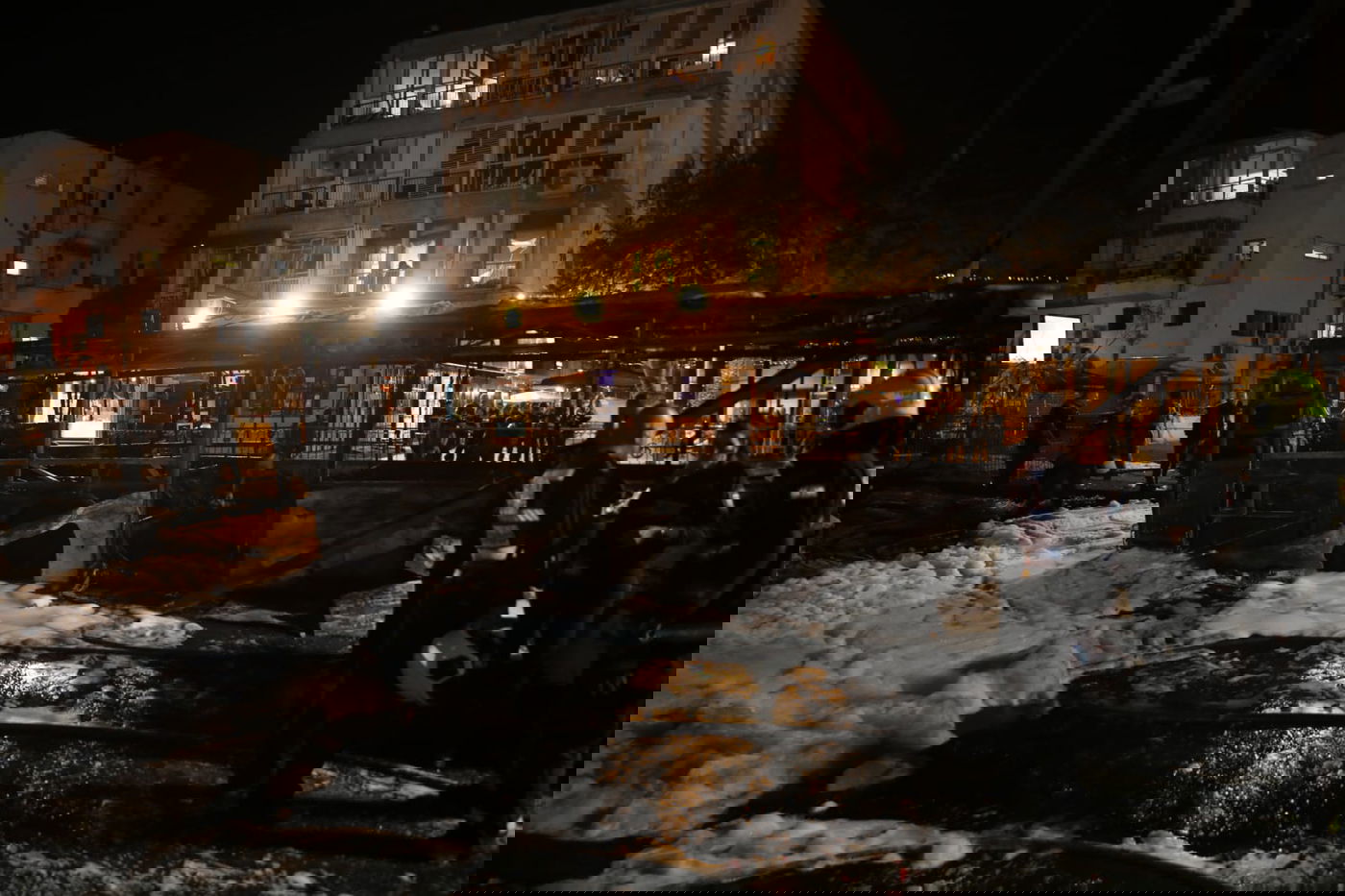 המטח על ערי גוש דן: הרוגה ופצועים רבים