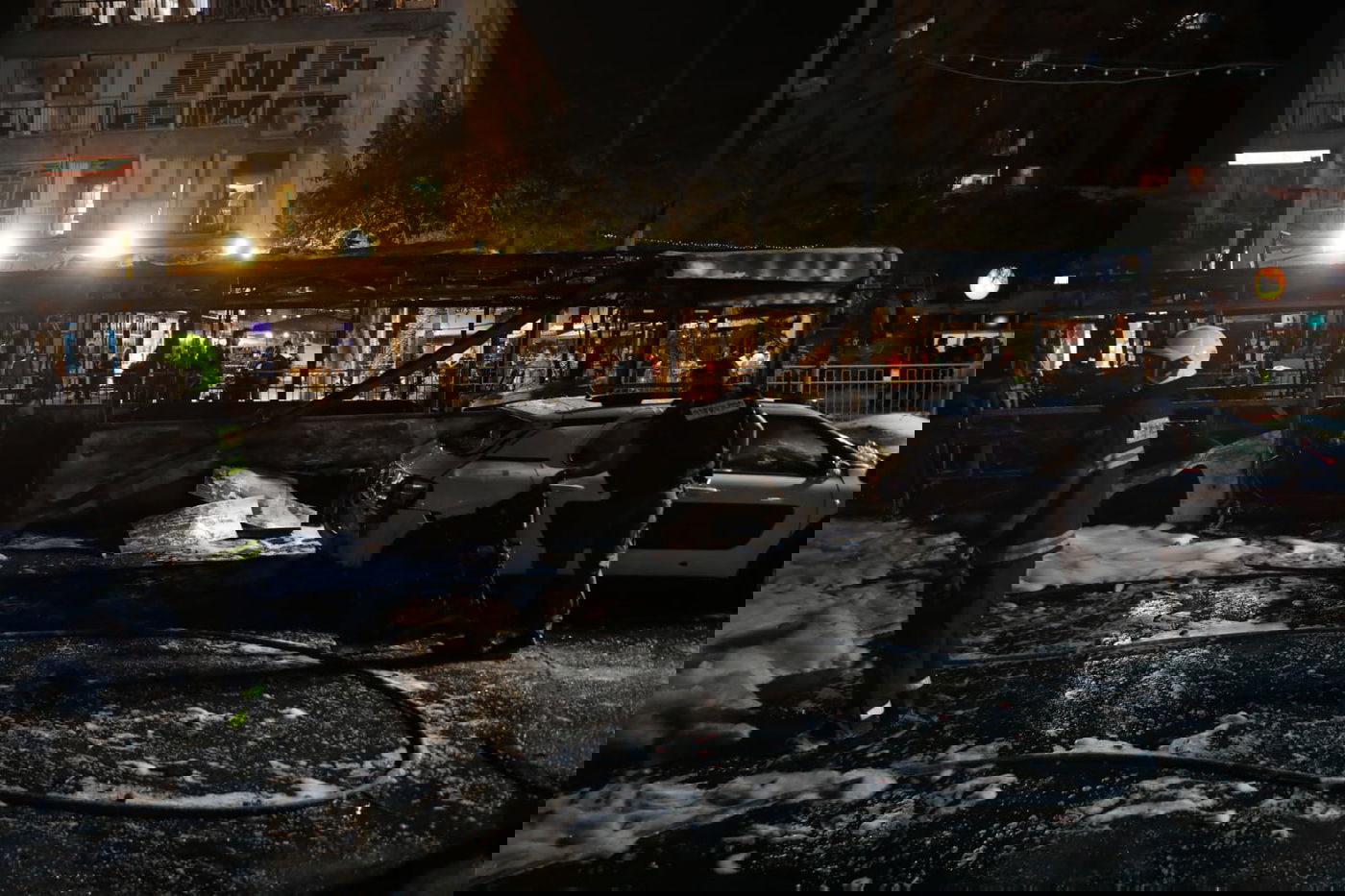 המטח על ערי גוש דן: הרוגה ופצועים רבים