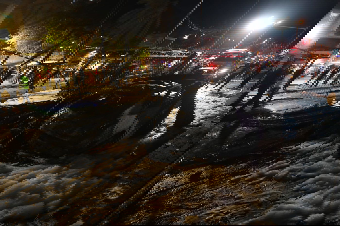 המטח על ערי גוש דן: הרוגה ופצועים רבים