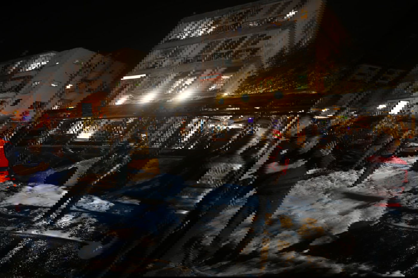 המטח על ערי גוש דן: הרוגה ופצועים רבים