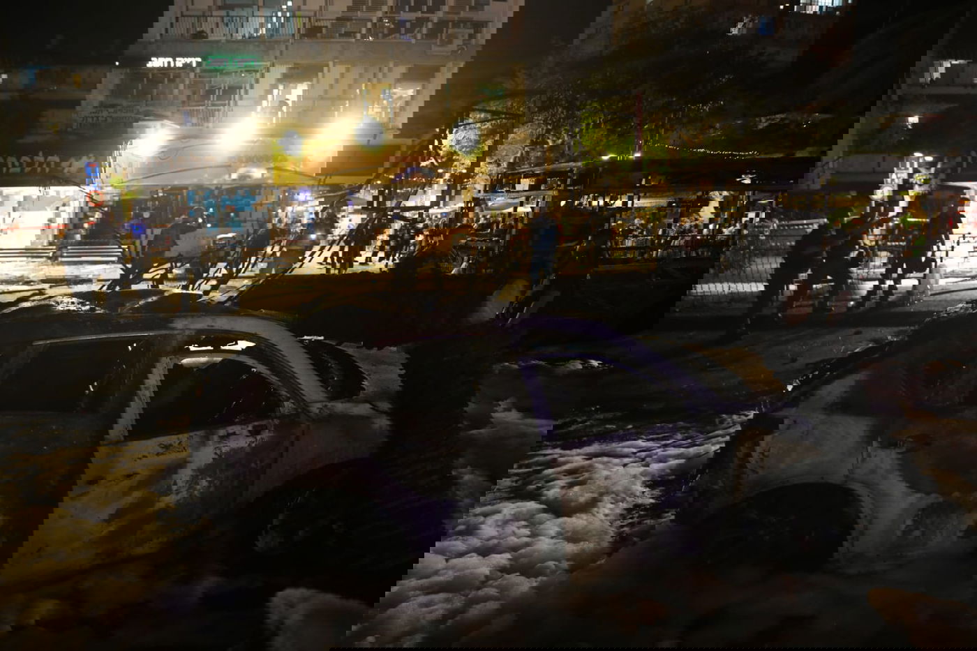 המטח על ערי גוש דן: הרוגה ופצועים רבים