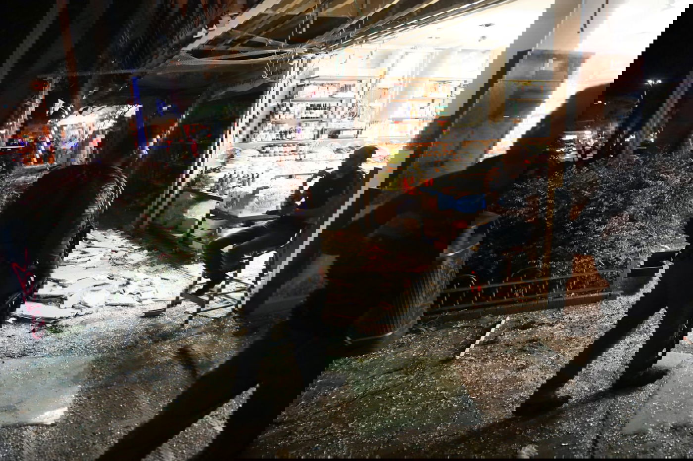 המטח על ערי גוש דן: הרוגה ופצועים רבים