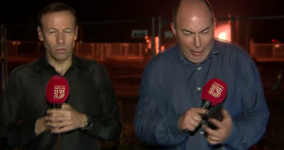 נס בגבול: יירוט מאחורי כתבי ערוץ חדשות