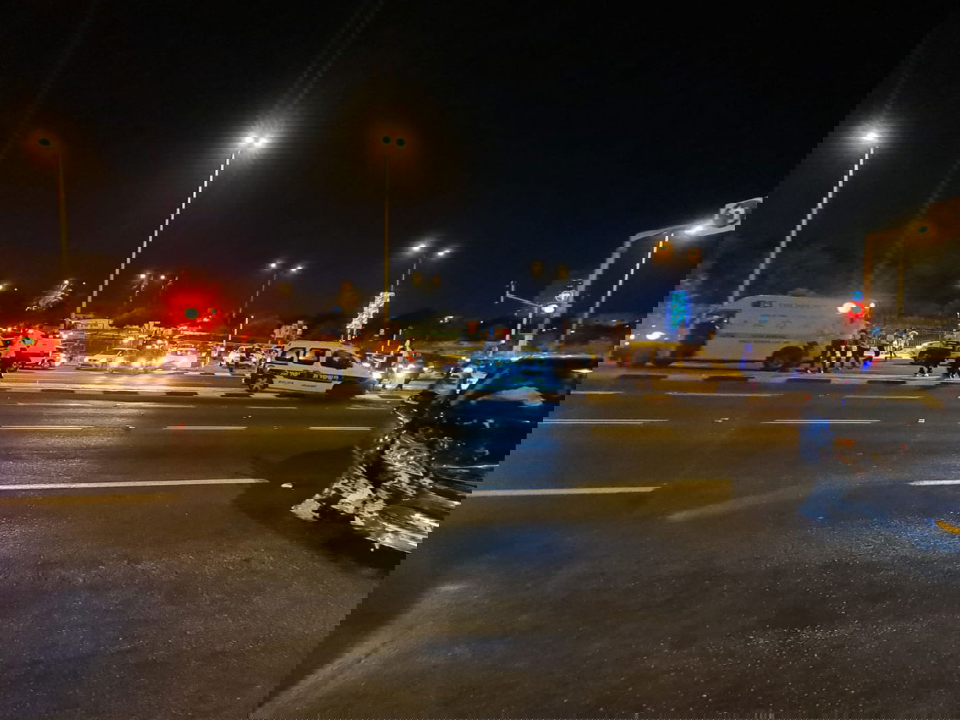 צומת שילת: היריות התבררו כתאונת דרכים