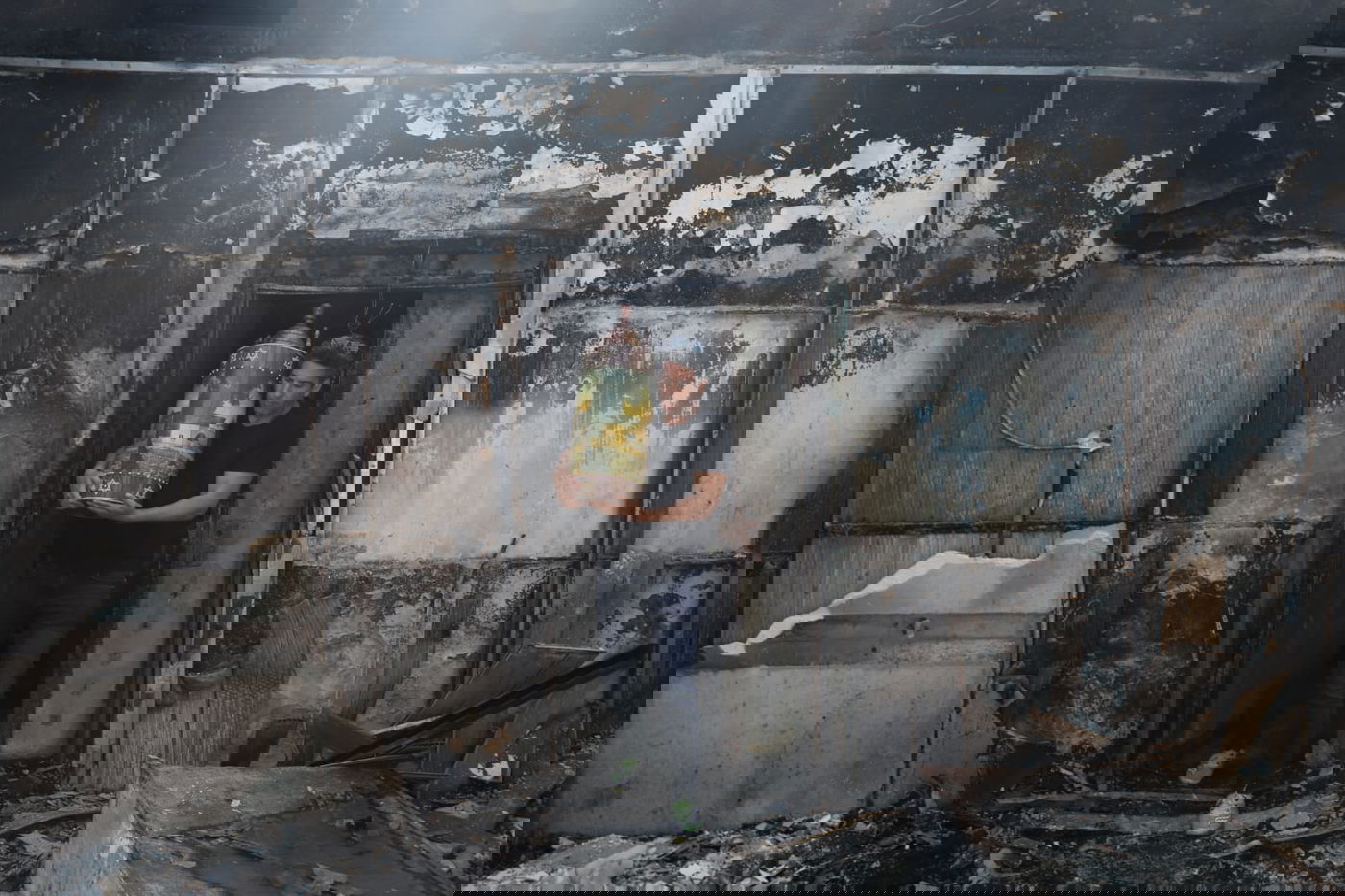 בית הכנסת נשרף וניזוק; ספרי התורה ניצלו