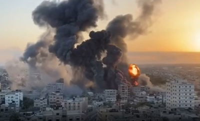 תיעוד מעזה: כך נראות ההפגזות של צה"ל