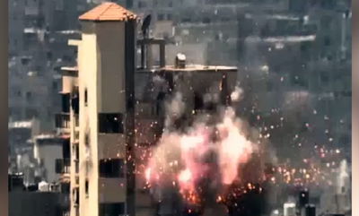 לוחמי מגלן תקפו משגר נ"ט - שהוצב בבניין מגורים