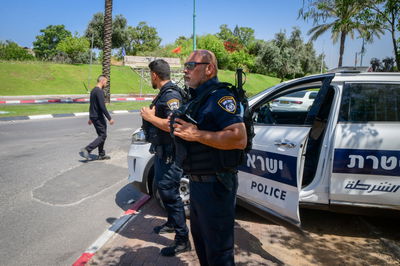 שוטרים בלוד אתמול