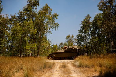 טנק ליד רצועת עזה