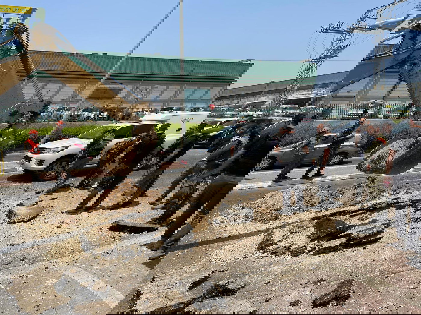 רגע הנפילה בנתיבות: "נס בסדר גודל שאי אפשר לתאר" • תיעוד