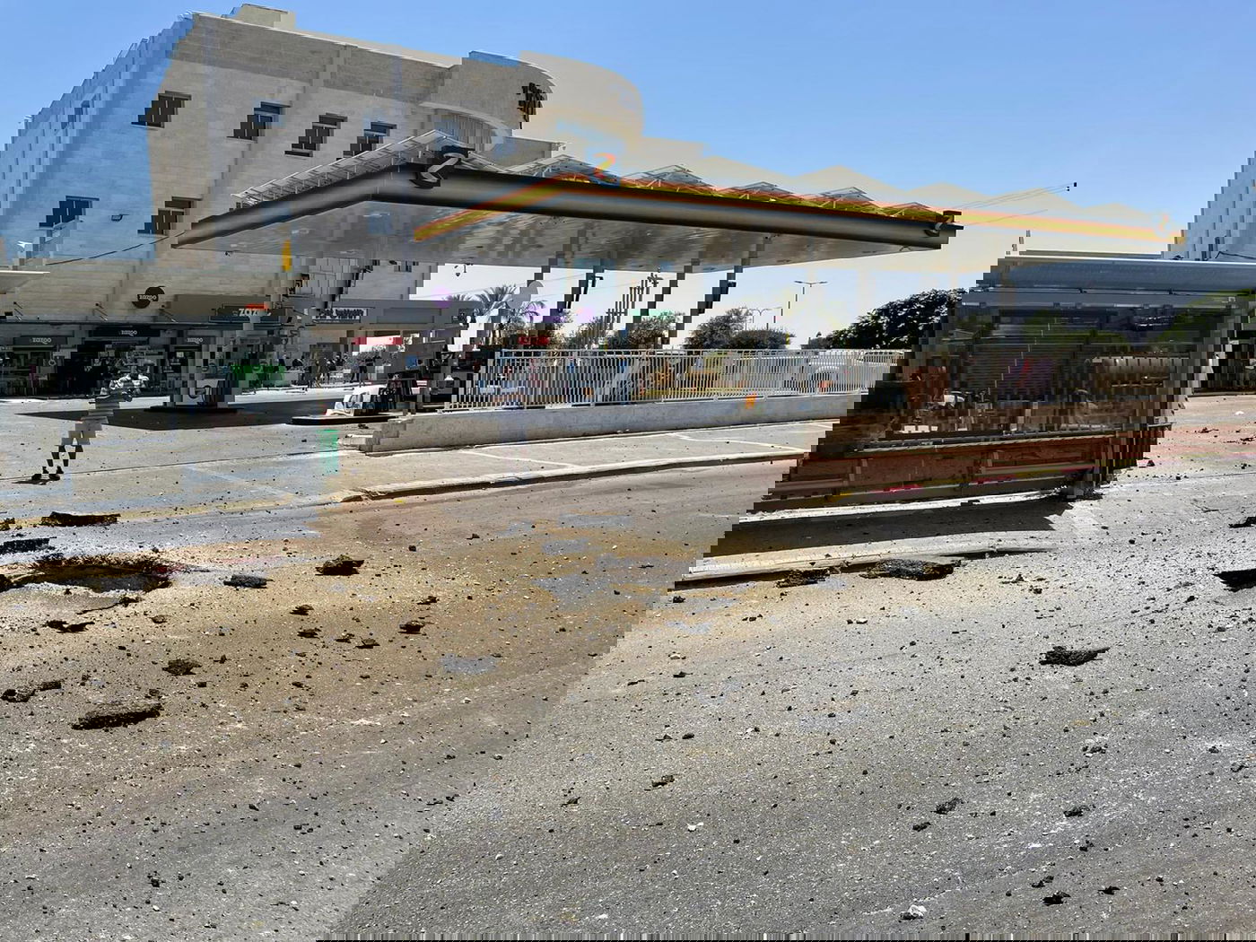 רגע הנפילה בנתיבות: "נס בסדר גודל שאי אפשר לתאר" • תיעוד