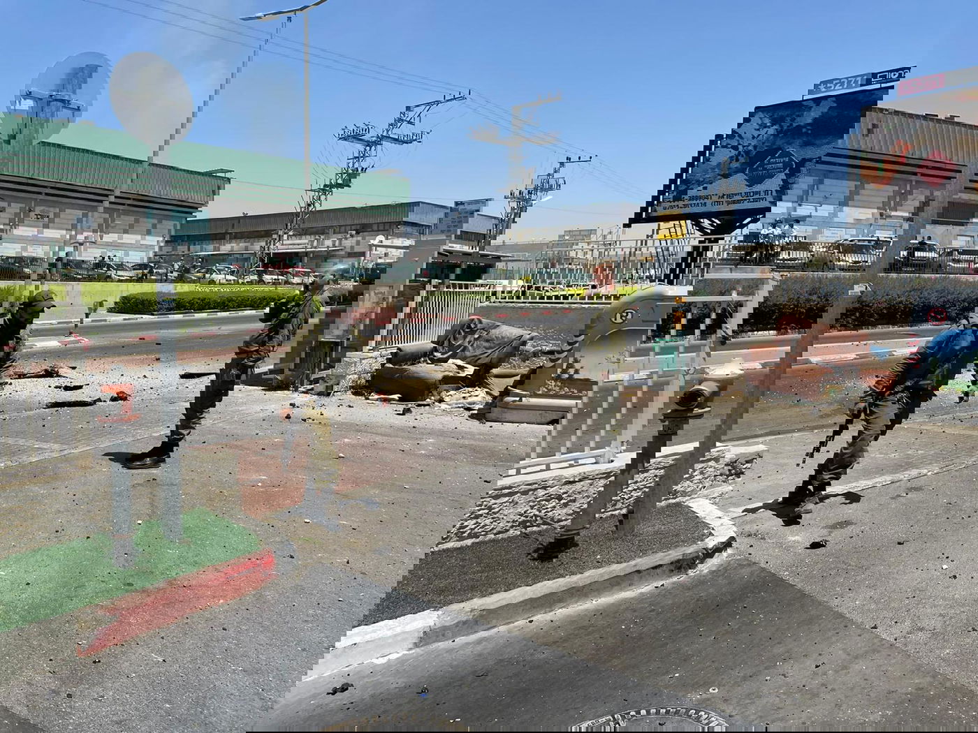 רגע הנפילה בנתיבות: "נס בסדר גודל שאי אפשר לתאר" • תיעוד