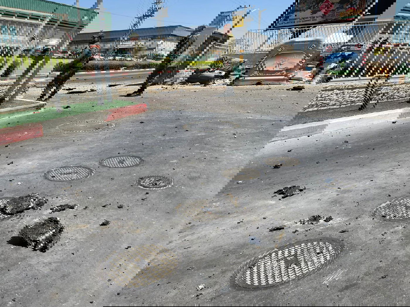 רגע הנפילה בנתיבות: "נס בסדר גודל שאי אפשר לתאר" • תיעוד