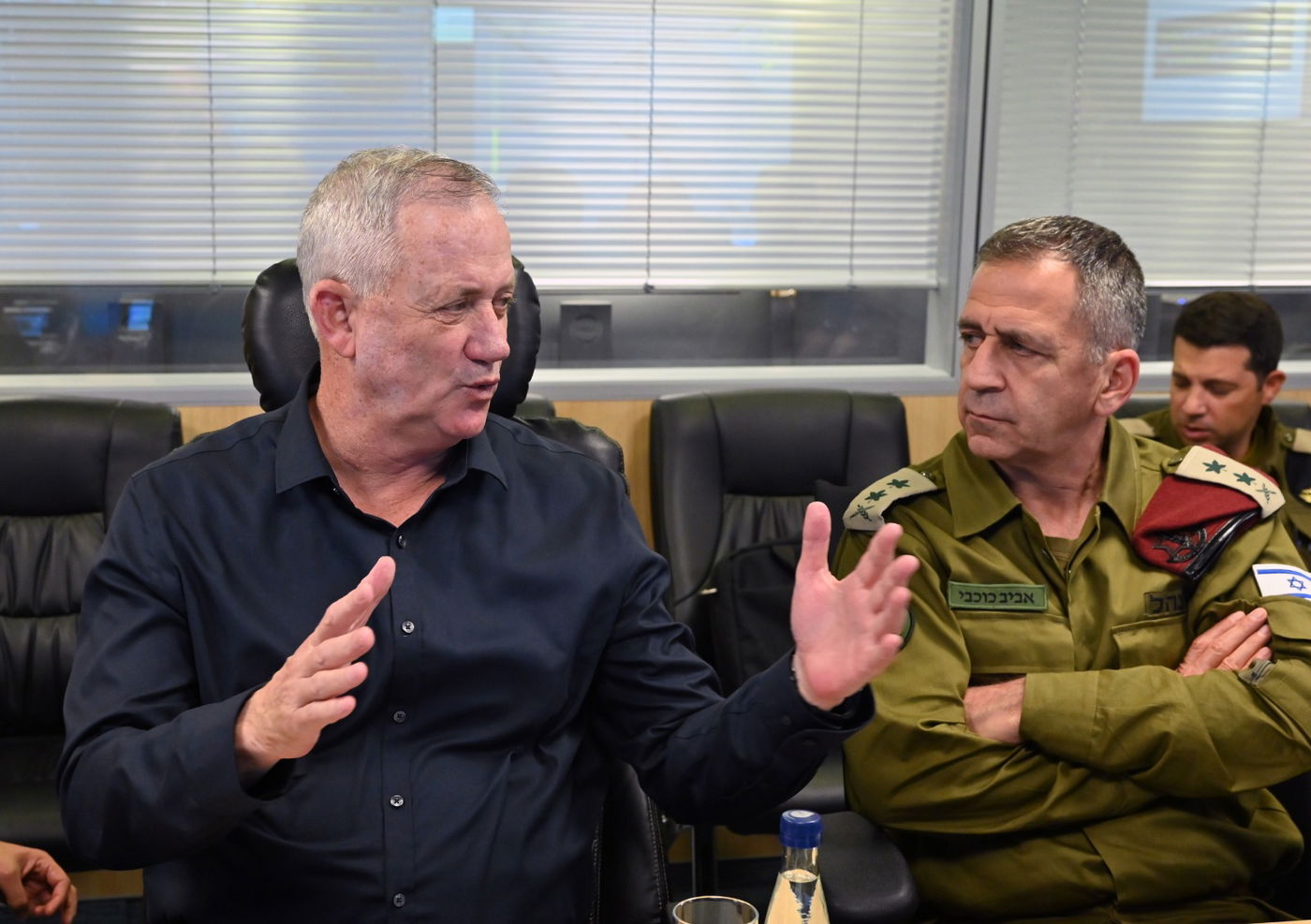 גנץ, בדיון על המבצע בעזה