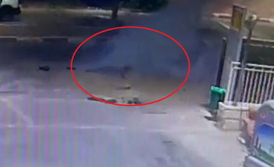 רגע הנפילה בנתיבות: "נס בסדר גודל שאי אפשר לתאר" • תיעוד